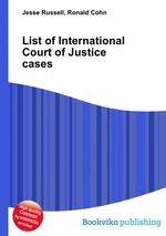 List of International Court of Justice cases