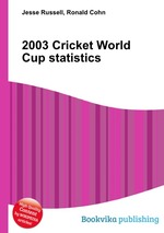 2003 Cricket World Cup statistics