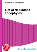 List of Nepenthes endophytes