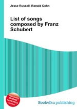 List of songs composed by Franz Schubert
