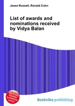 List of awards and nominations received by Vidya Balan