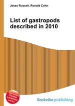 List of gastropods described in 2010