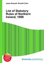 List of Statutory Rules of Northern Ireland, 1998