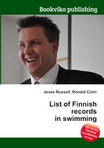 List of Finnish records in swimming