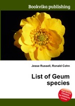 List of Geum species