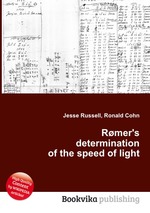 Rmer`s determination of the speed of light