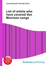 List of artists who have covered Van Morrison songs