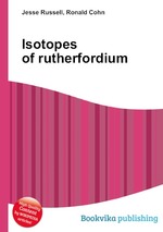 Isotopes of rutherfordium