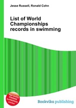 List of World Championships records in swimming