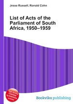 List of Acts of the Parliament of South Africa, 1950–1959