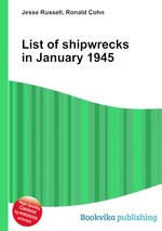 List of shipwrecks in January 1945