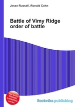 Battle of Vimy Ridge order of battle