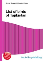 List of birds of Tajikistan