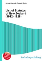 List of Statutes of New Zealand (1912–1928)
