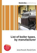 List of boiler types, by manufacturer