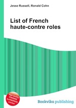 List of French haute-contre roles
