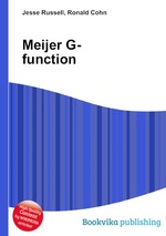 Meijer G-function