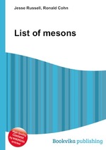 List of mesons