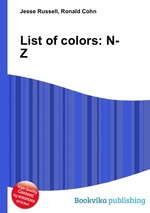 List of colors: N-Z