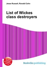 List of Wickes class destroyers