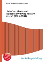 List of accidents and incidents involving military aircraft (1925–1934)