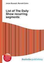 List of The Daily Show recurring segments