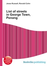 List of streets in George Town, Penang