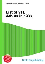 List of VFL debuts in 1933