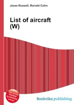 List of aircraft (W)