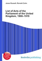 List of Acts of the Parliament of the United Kingdom, 1900–1919