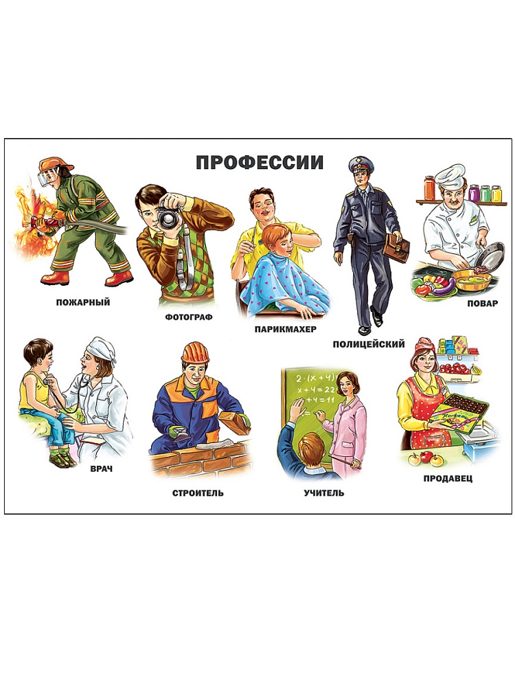 ПЛАКАТ. ПРОФЕССИИ