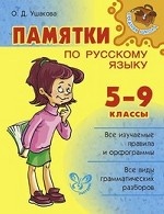 Памятки по русскому языку 5-9 классы