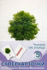 Читаем на улице. Суперкарточки по методике Домана-Маниченко. Учебно-методическое пособие. Выпуск 5