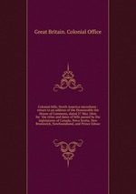 Colonial bills, North America microform
