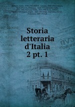 Storia letteraria d`Italia