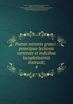Poetae minores graeci