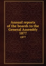 Annual reports of the boards to the General Assembly. 1877