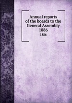 Annual reports of the boards to the General Assembly. 1886