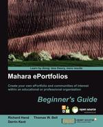 Mahara E-Portfolios. Beginner`s Guide
