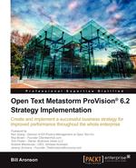 Open Text Metastorm Provision (R) 6.2 Strategy Implementation