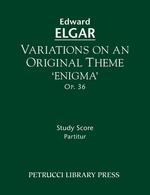 Variations on an Original Theme `Enigma`, Op. 36. Study score