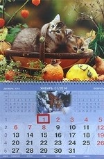 Календарь на 2014 год Котята