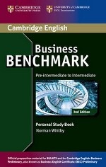 Business Benchmark. Pre-intermediate to Intermediate. Personal Study Book