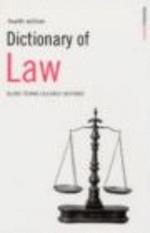 Dictionary of Law 4. edition