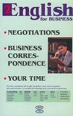 English for Business: Negotiations. Business Correspondence. Your Time