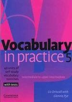 Vocabulary in Practice 5. Intermediate to upper-intermediate. With tests