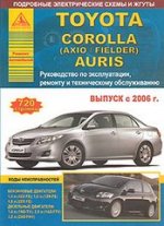 Toyota Corolla (Axio / Fielder), Auris с 2006 года выпуска. Руководство по эксплуатации, ремонту и техническому обслуживанию