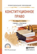 Конституционное право российской федерации. Учебник и практикум
