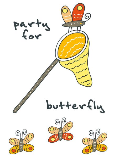 Блокнот для записей "Party for butterfly" (A6)