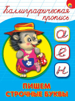 КАЛЛИГРАФИЧЕСКАЯ ПРОПИСЬ А5. ПИШЕМ СТРОЧНЫЕ БУКВЫ